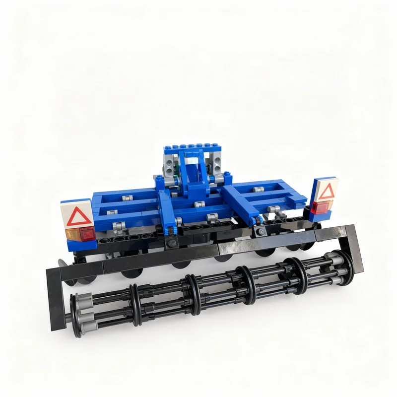 Набор для сборки MOC Rabe Blue Bird 3 Cultivator 42054 Claas, 295 деталей, креативный конструктор, коллекционная игрушка, подарок для фанатов (art.: 3920dc0db92fb) - 3920dc0db92fb