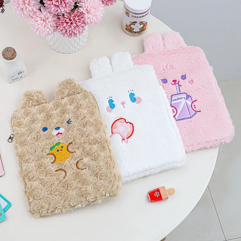 

Tablet Inner Case Bag for iPad Air 5/4 Sleeve 7.9 9.7 10.2 10.9 Pro 10.5 11 Inch for Huawei Samsung 9.7~11 inch plush bunny bag