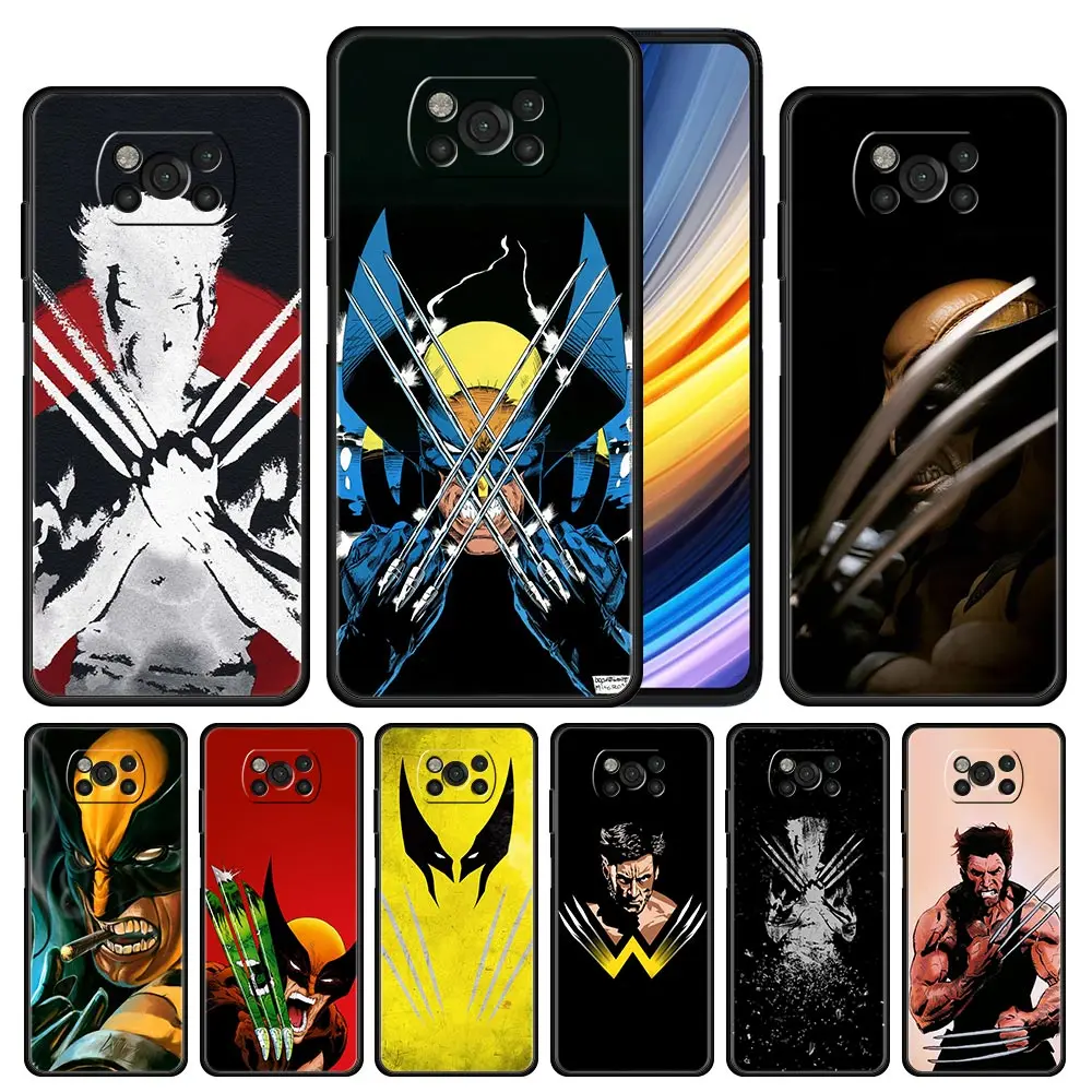 

Cover Case for Xiaomi 11 11T 10 10T 9 9T Lite Note 10 Poco X3 NEC X4 M3 M4 F2 F3 Pro 5G Style Trend Original Wolverine X-Men