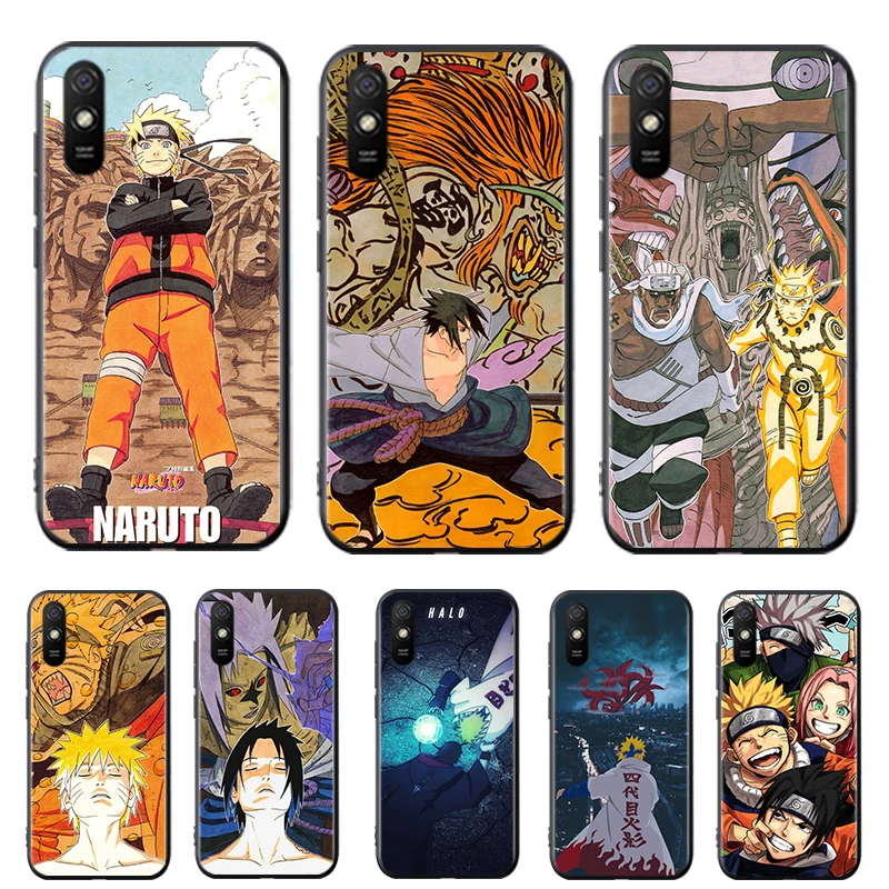 

Anime Naruto Shippuden Redmi S2 Y2 6 6A 5 5A 4X 9i 9T 9A 9C 9 8A 8 GO 7 7A Prime Pro Plus Black Soft Phone Case