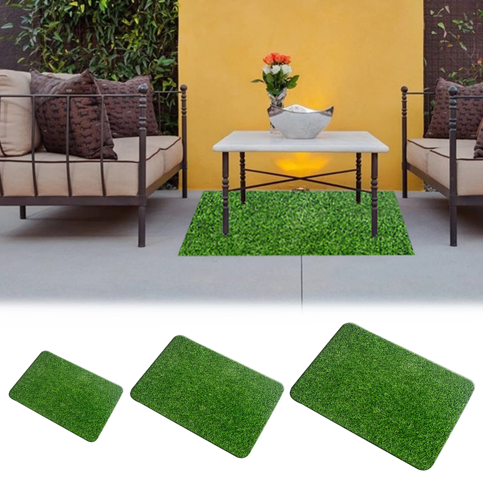 

40x60cm Artificial Plant Wall Lawn Plastic Artificial Turf Home Garden Shop Shopping Center Home Decoration Green Carpet Grass