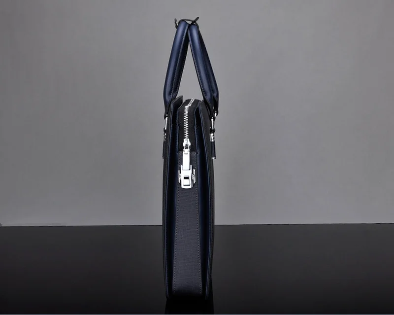 New Male Bring Password Lock Briefcase Diagonal Package Genuine Leather Computer Laptop Bag Men Messenger Luxury Handbags Maleta