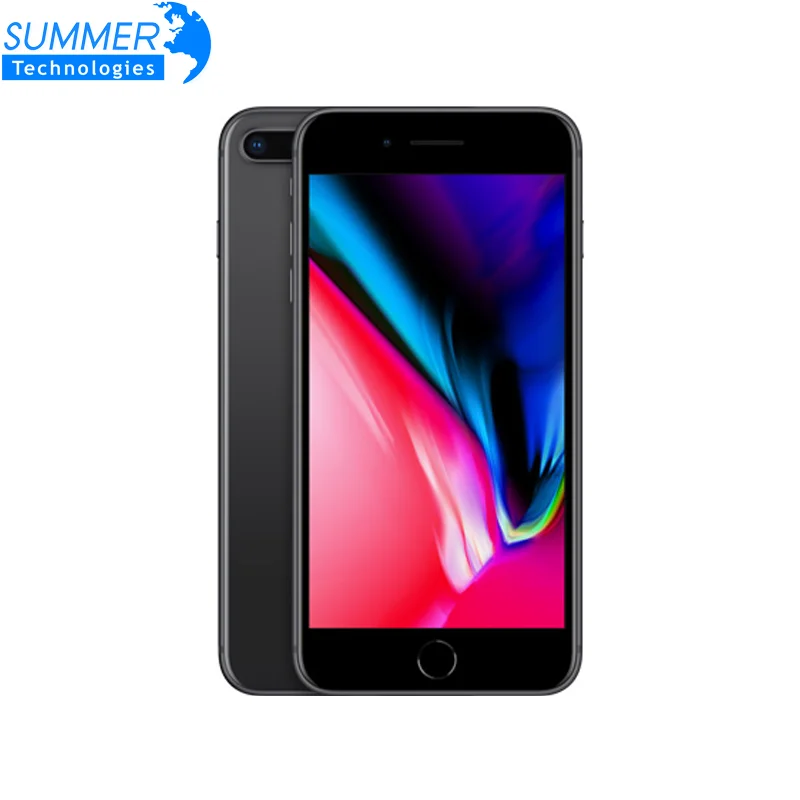 

Оригинальный разблокированный смартфон Apple iPhone 8 Plus LTE мобильный телефон дюйма, 3 Гб ОЗУ, шестиядерный, 5,5 МП, iOS, сканер отпечатка пальца