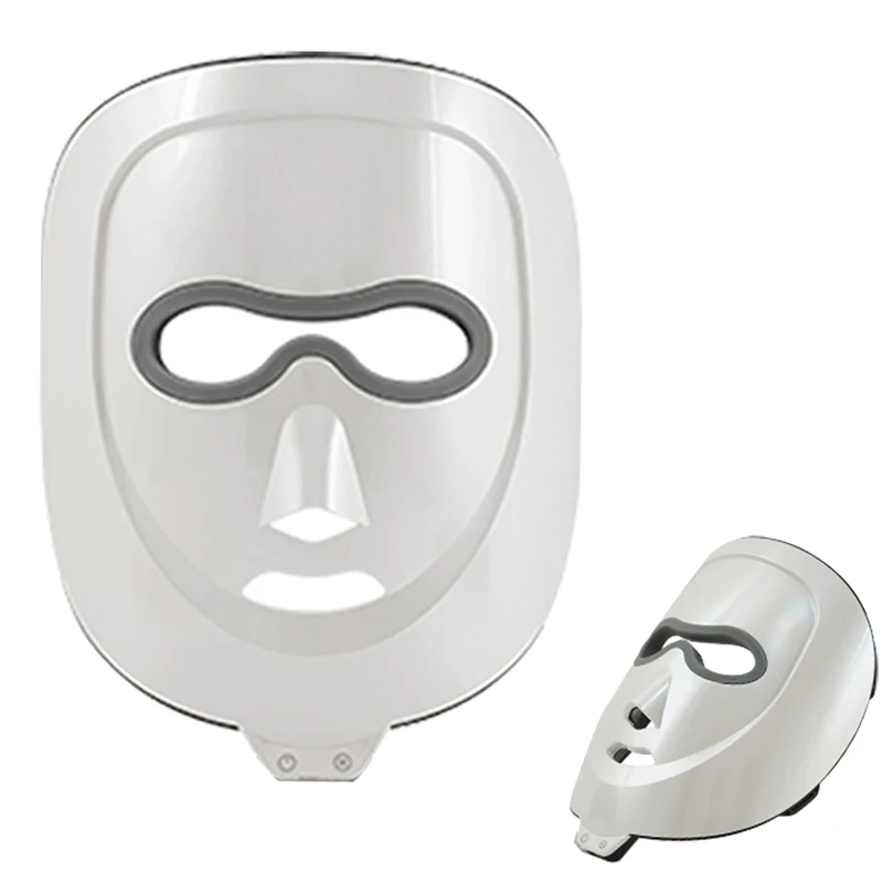

3 Color Silicone Mask For Face LED Photon Red Blue Orange Light Therapy Mask for Skin Rejuvenation Anti Aging Facial Masks