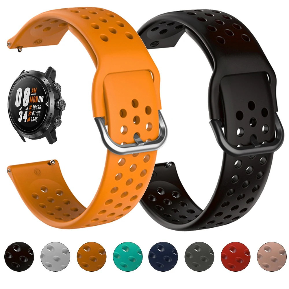 

Ремешок силиконовый для наручных часов COROS PACE 2, сменный Браслет для часов COROS APEX Pro APEX 46 мм 42 мм