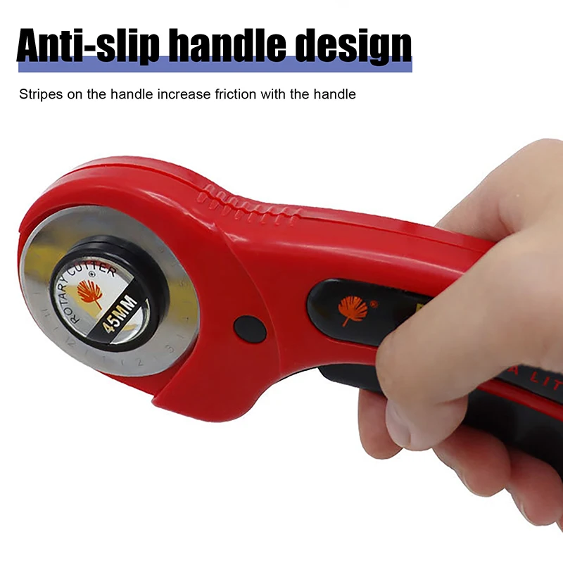 Инструмент для резки кожи кожаного ремесла ткани нож с круглой лезвием сделай