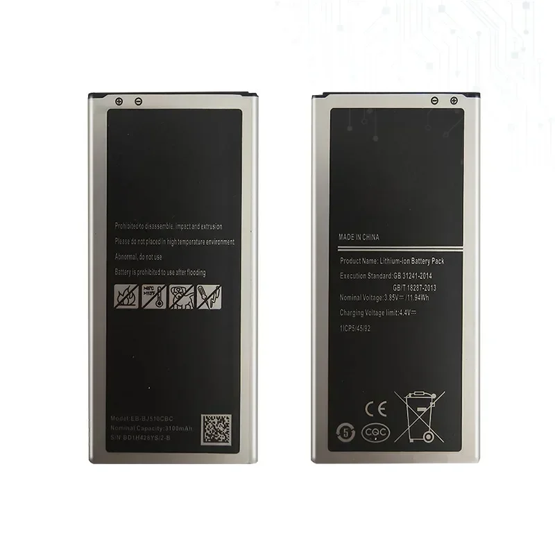 Фото Аккумулятор для Samsung Galaxy J1 J2 J5 J7 2015 2016 2017 Prime SM J120F/A/H/T/DS J510 J510F j510A J700F J700M J320F J250F J260F №3