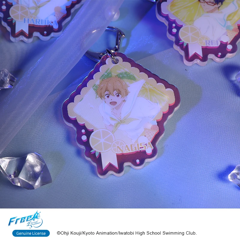 Брелок для ключей аниме Млечный Путь бесплатно! Iwatobi плавать клуб Haruka Nanase тачина