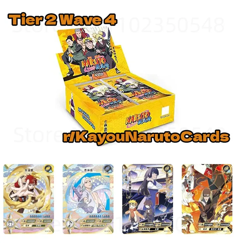 

Kayou Naruto Card Tire2 Wave 4 Array Chapter Sp CR Rare Card Anime Character Collection Card Children Toy Gift Collection Card