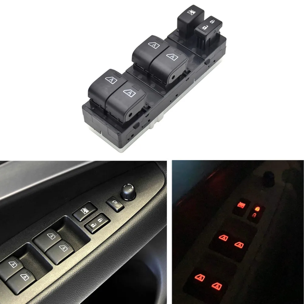 

Hight Quality Electric Power Window Master Switch Lifter Button For Infiniti G35 G37 G25 Q40 Nissan Maxima 25401-9N00D