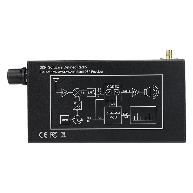 Радиоприемник SDR Цифровая демодуляция CW/AM/SSB/FM/WFM