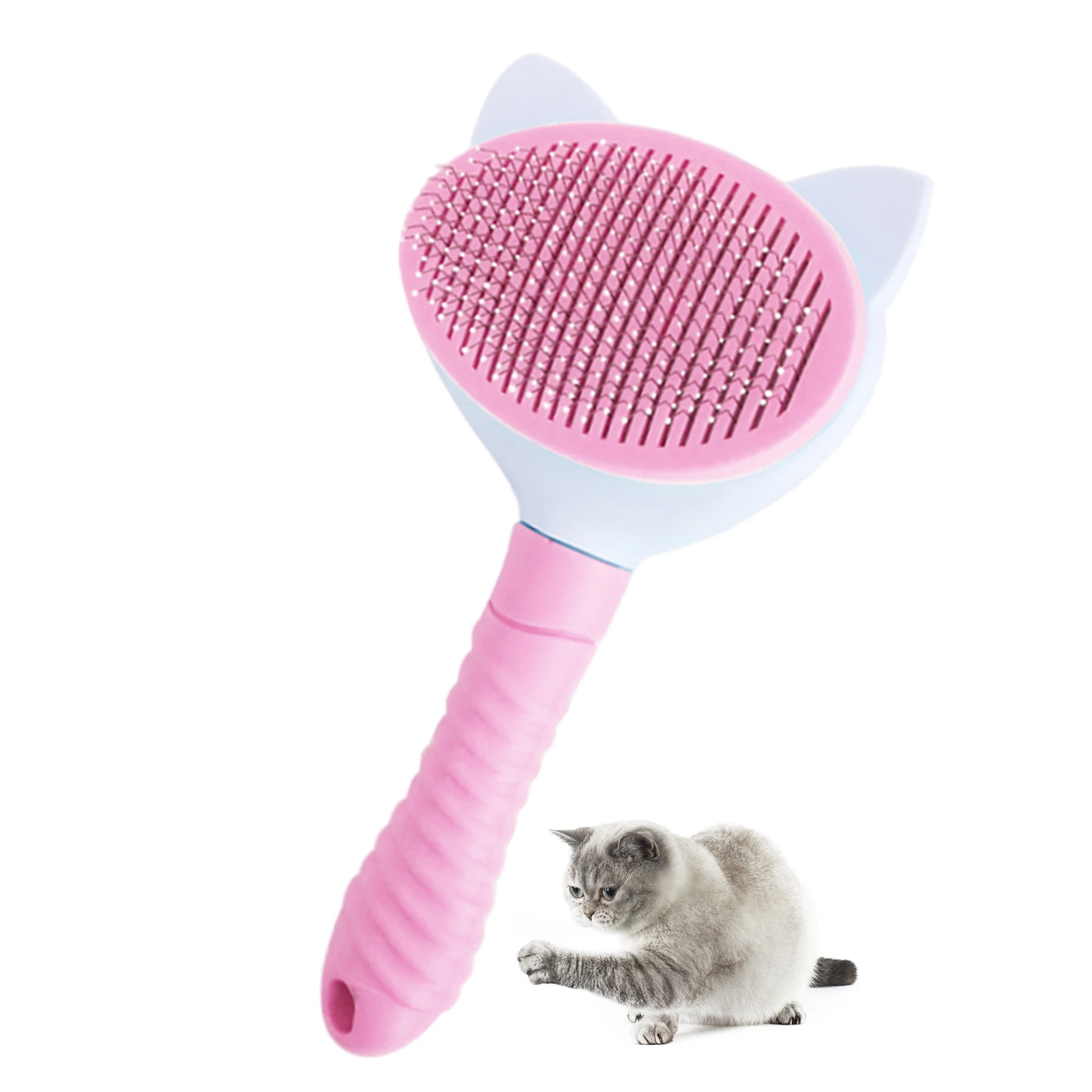 

Расческа для груминга собак и кошек, щетка для вычесывания собак, щетка для груминга, мягкое удаление спутанных волос