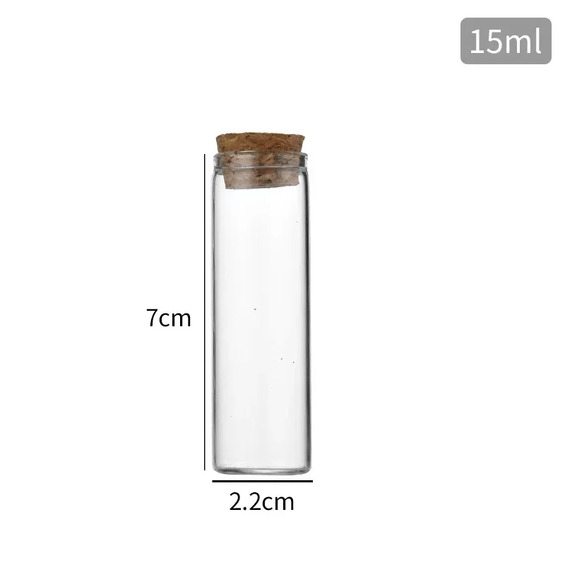 

Стеклянные бутылочки с деревянными пробками 5/8/10/15/20/25/30 мл