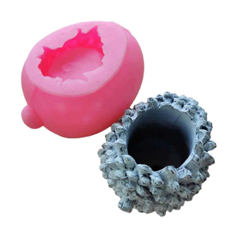 

Succulent Plant Pot Silicone Mold Concrete Cement Mold Plaster Mold DIY Crafts