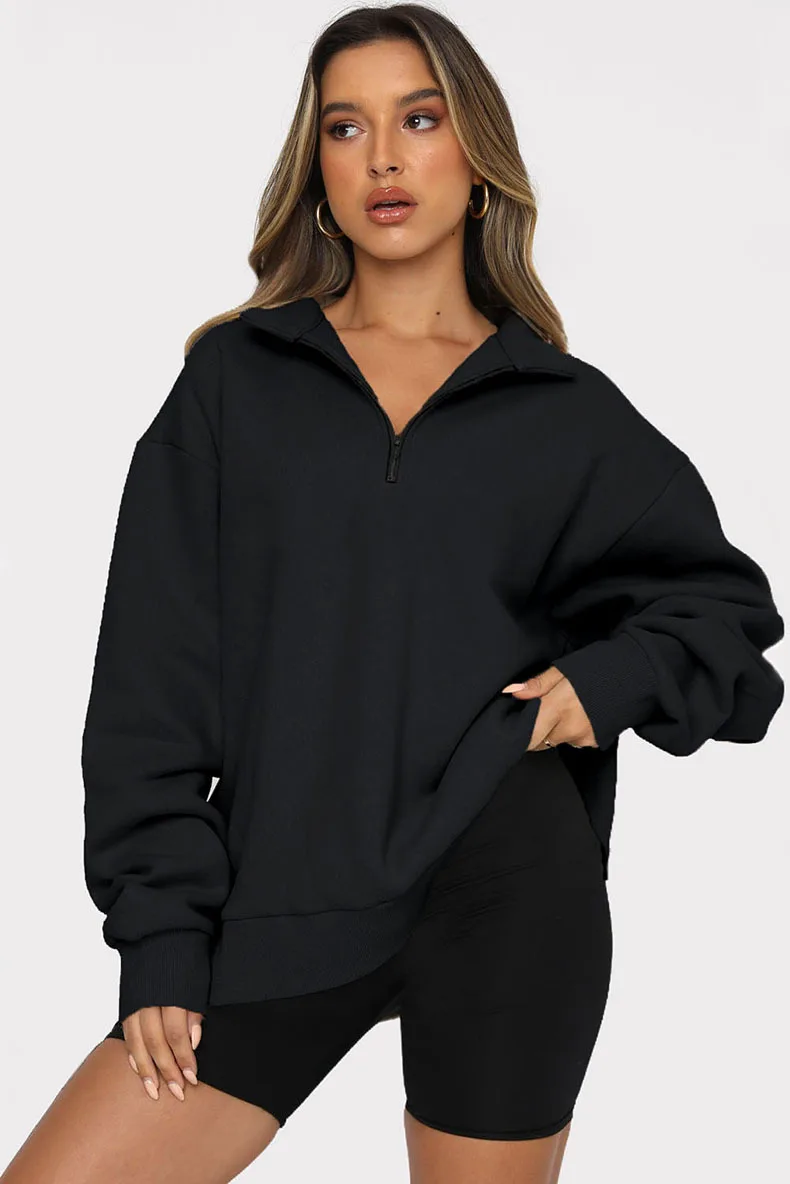 

winter clothes women sweatshirts zip hoodie women clothing