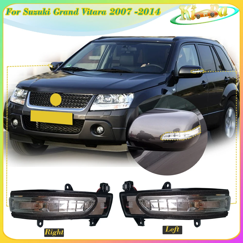 Зеркало заднего вида KIMBA для Suzuki Grand Vitara 2007 -2014 ретранслятор сигнала поворота