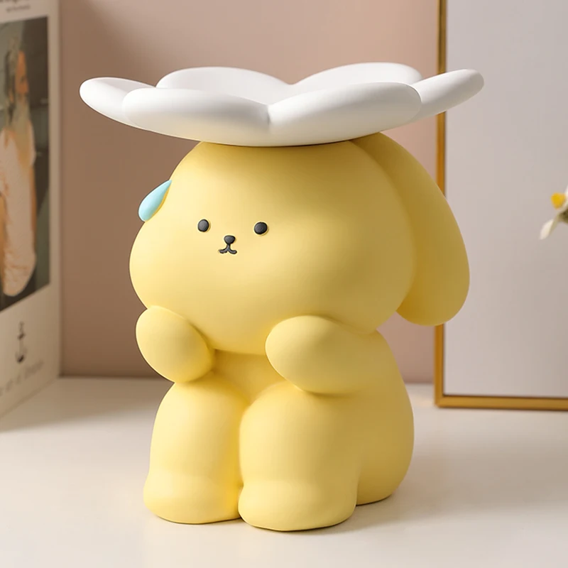 

Room Decor Home Decorations Accessories Sculptures And Figurines Cute Little Rabbit Entrance Ornaments Resin Animal Statues