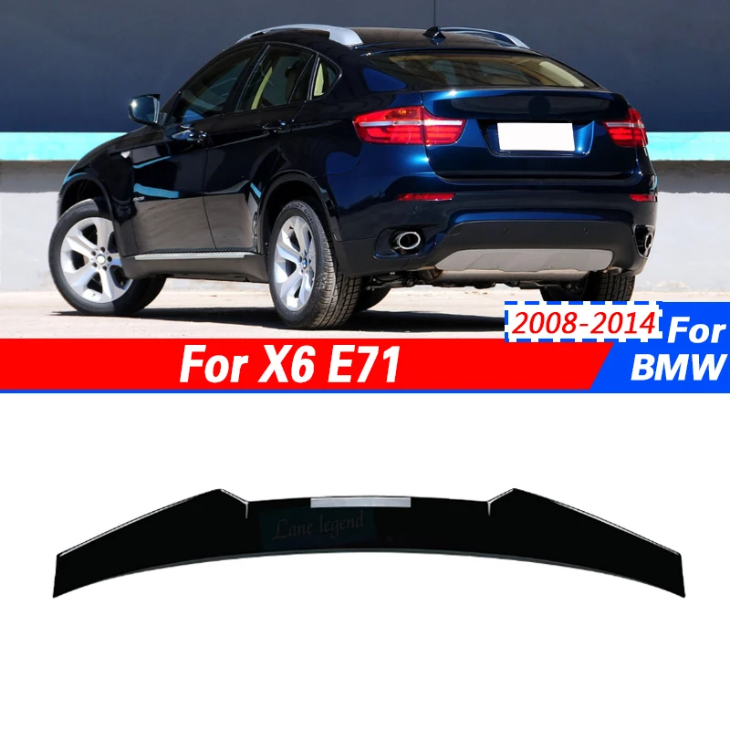 Автомобильные задние ветрозащитные спойлеры крылья для BMW X6 E71 2008-2014