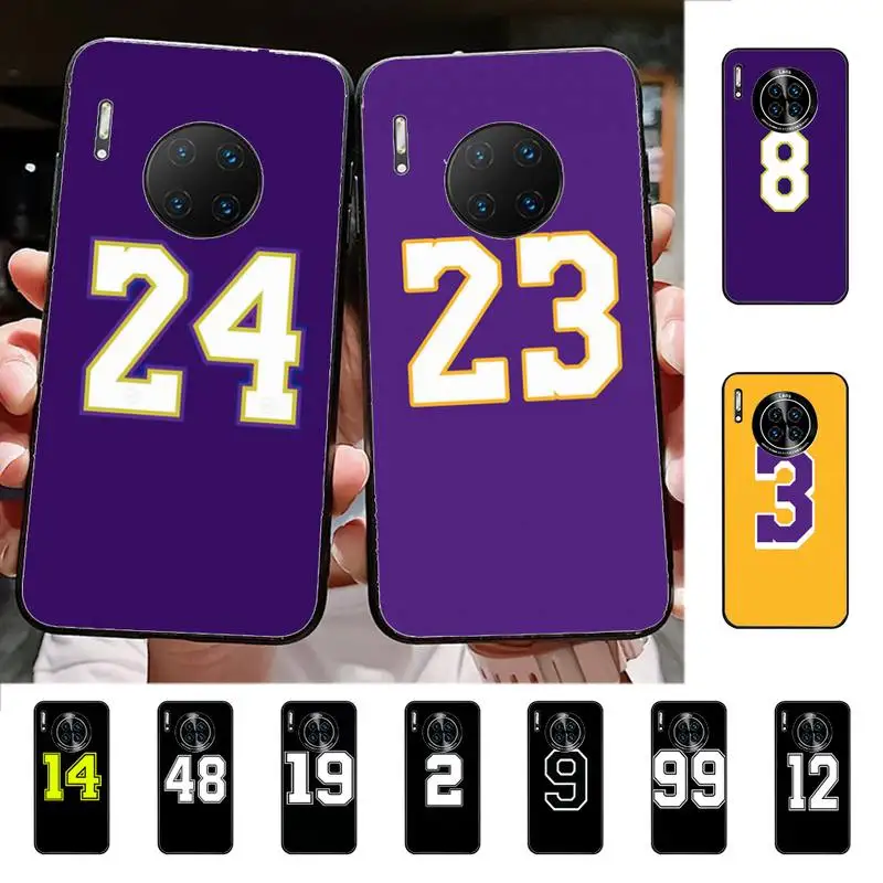 

Lucky Number Phone Case for Huawei Mate 20 10 9 40 30 lite pro X Nova 2 3i 7se