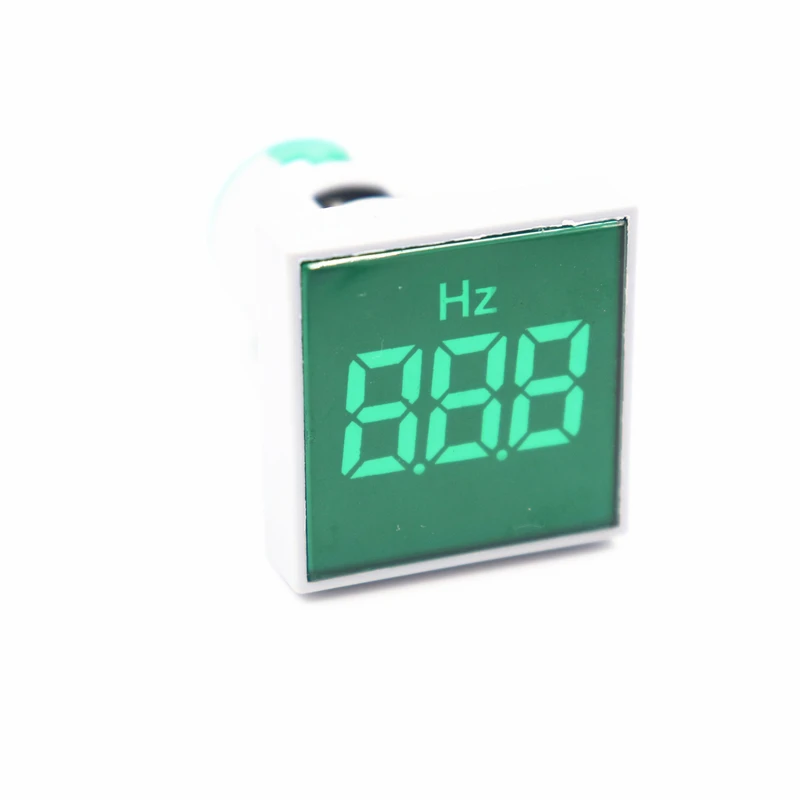 Светодиодный мини-цифровой дисплей, переменный измеритель частоты герц, большой экран, индикатор, тестер 20-75 Гц 22 мм AC24-500V