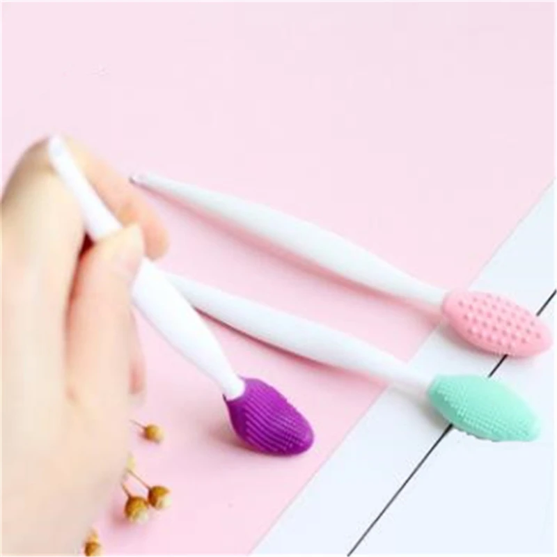 

Silicone Pore Cleansing Brush Exfoliating Cleansing Brush Nose Brush Face Wash Artifact Tools