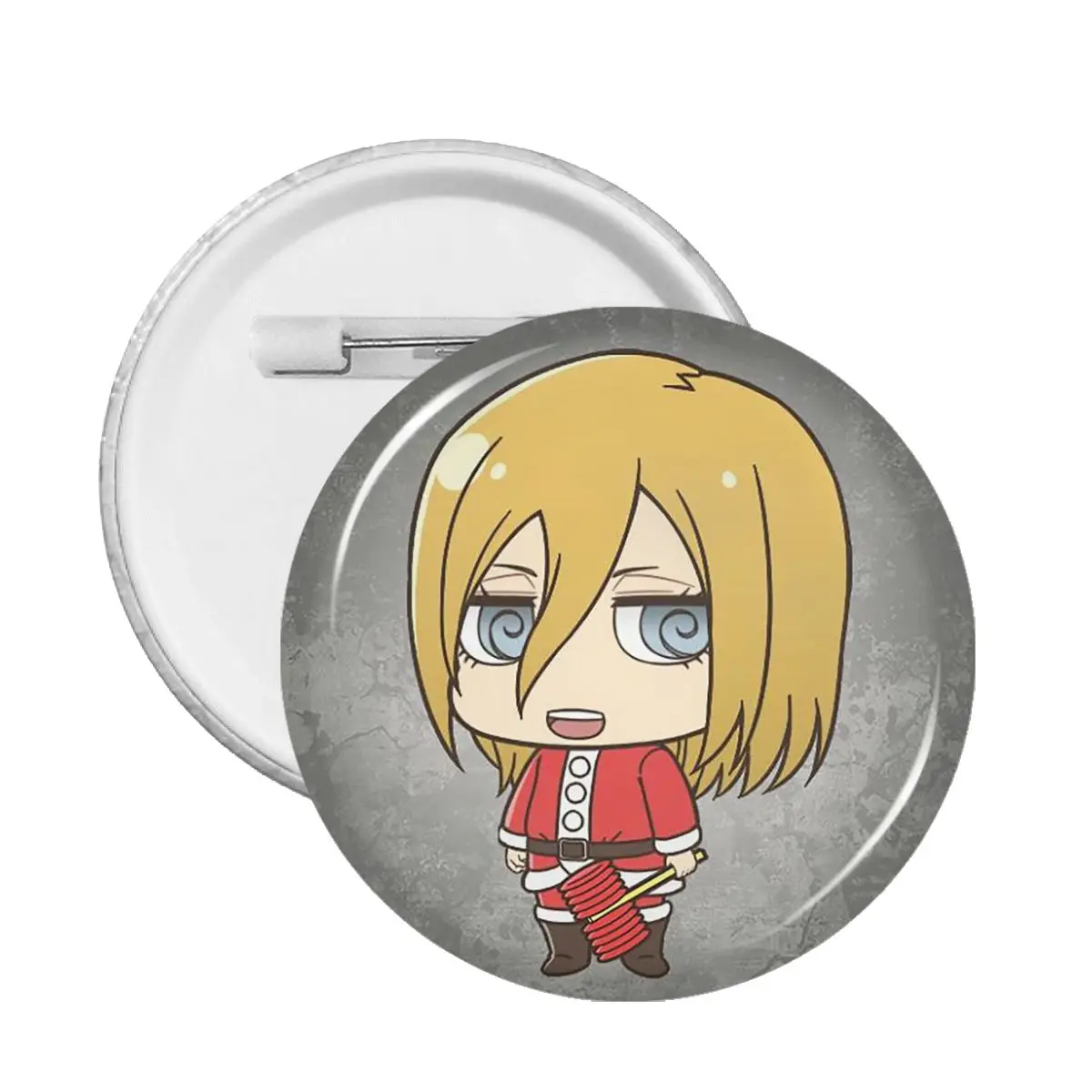 Значки из аниме атака на Титанов Акриловые Броши Эллен джинс Леви для рюкзака