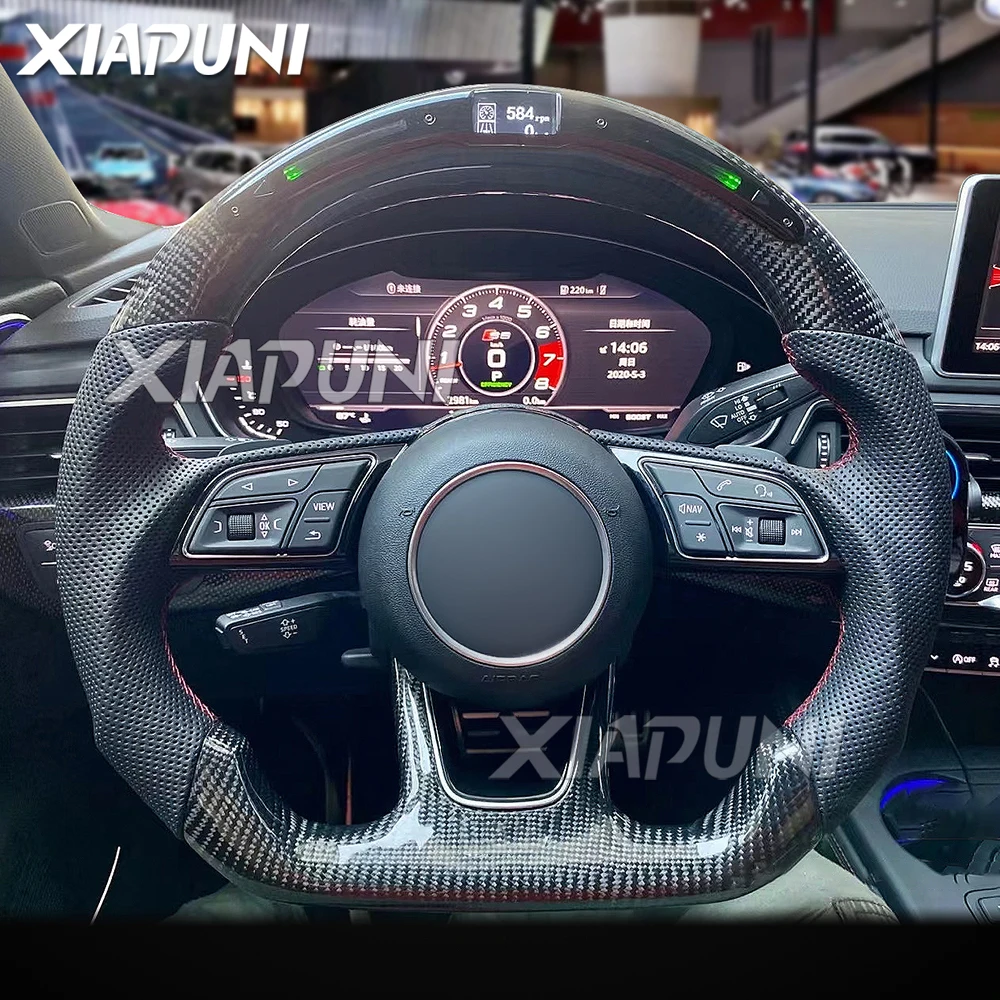 Светодиодный рулевого колеса Audi RS3 RS4 RS5 RS6 RS7 S3 S4 S5 S6 S7 S8 A3 A4 A4L A5 2016-2020 модель