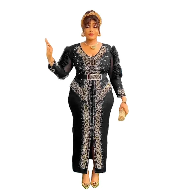 Африканские платья для женщин Vetement Femme Dashiki Abaya Maxi Dress Африканская одежда Ankara