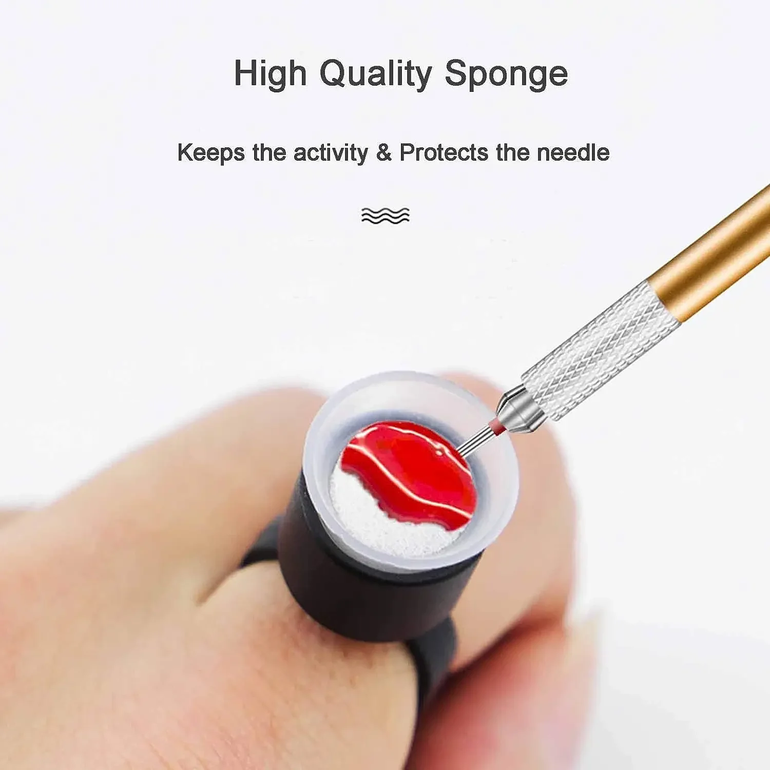 200 шт. одноразовые чернила для татуировок с губкой