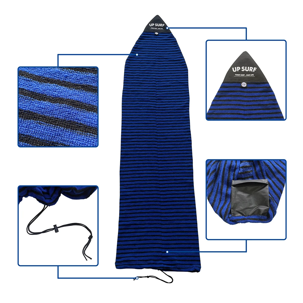 UP SURF SOCK 5 8 футов/5 10 футов/6 0 6 футов Носки для доски серфинга Чехлы носков