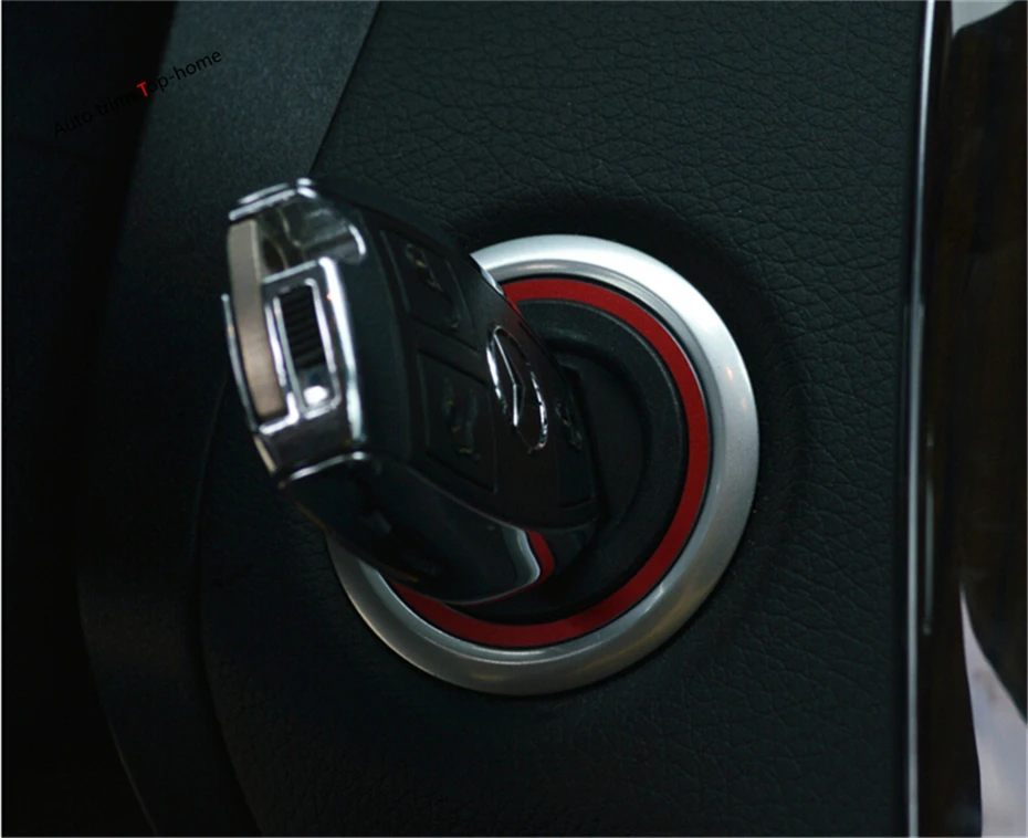 Интерьер для Mercedes Benz CLA 200 220 W117 2014-2017 кнопка запуска и остановки двигателя кольцо