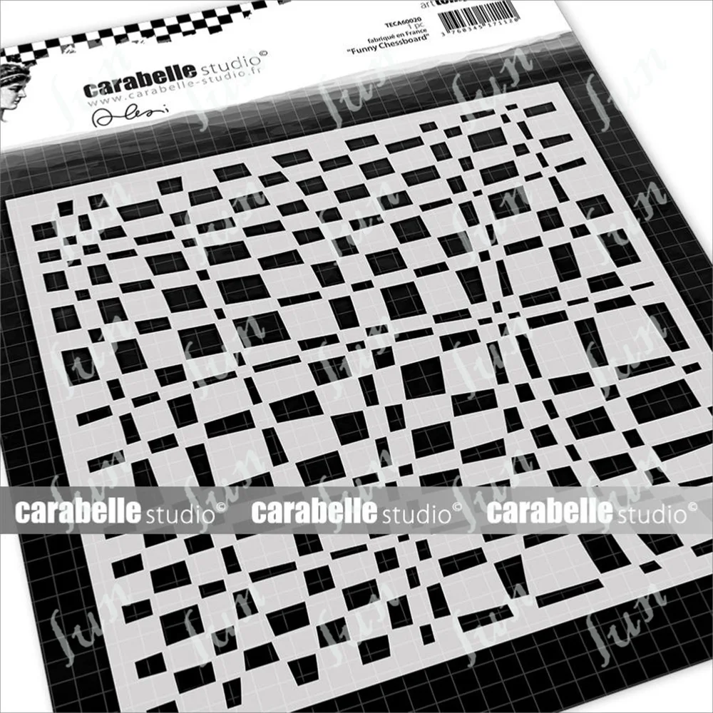 

Funny Chessboard Layering Stencils Reusable Crafts Template Diy Drawing Scrapbooking Coloring Paper Card Album Handmade