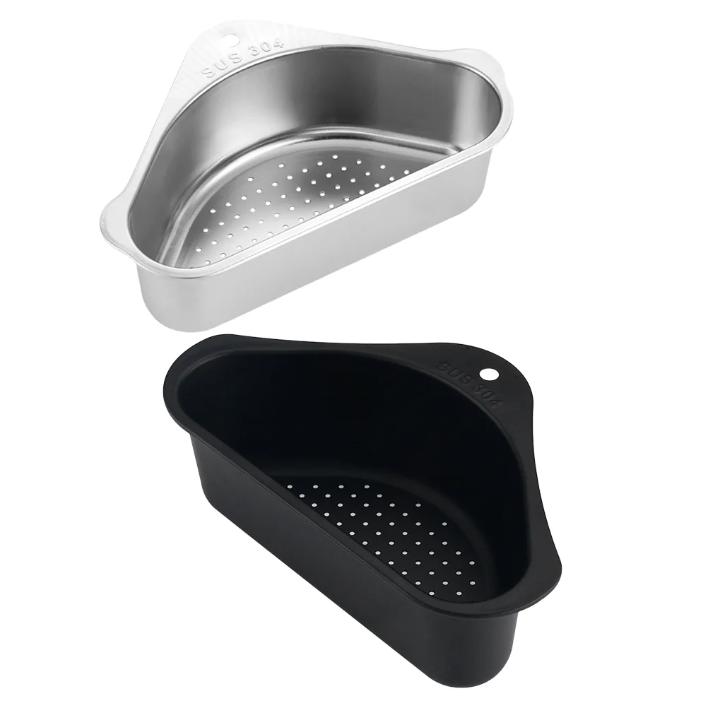 

2 шт. кухонная сливная корзина из нержавеющей стали стеллаж для хранения