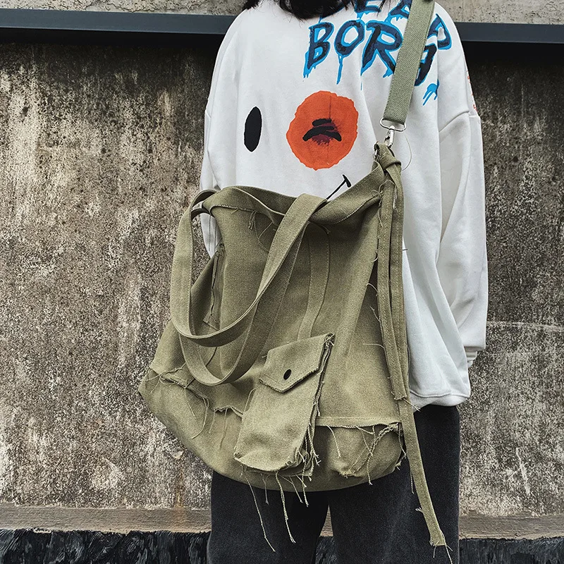 

Винтажные холщовые сумки на плечо для женщин, вместительные хлопковые тканевые сумочки для книг, тоут через плечо, большой дорожный кошелек для дам