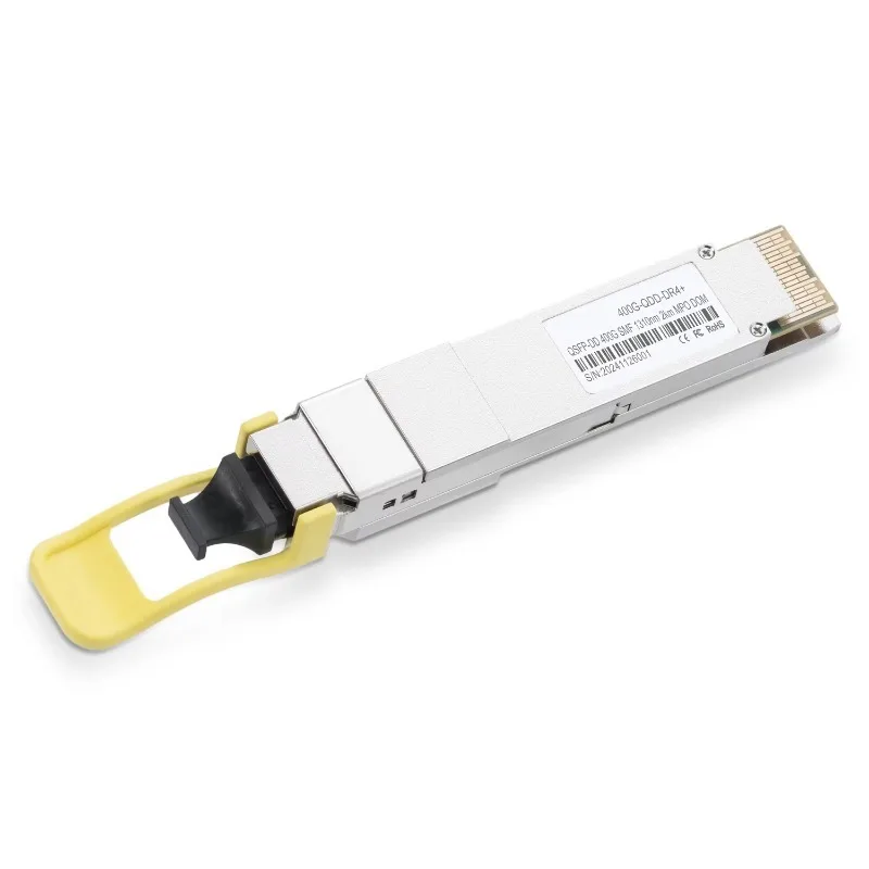 Фото Оптический трансиверный модуль 400GBASE-DR4 QSFP-DD 1310 нм 2 км DOM MTP/MPO-12 APC, одномодовый №5