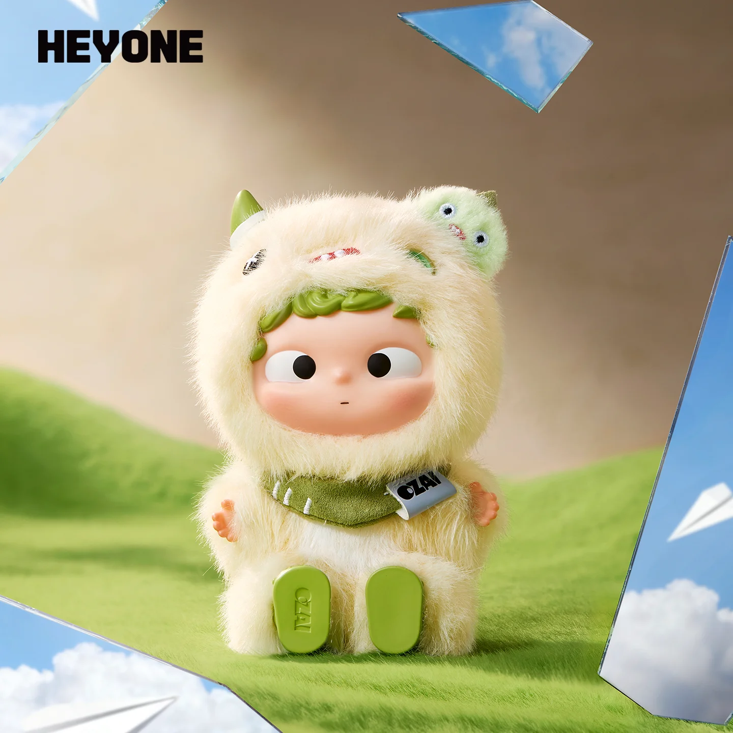 Фото Heyone Blind Box Ozai Эмоциональная призма Серия Модные игрушки Прекрасная виниловая плюшевая сумка Подвеска Фигурка Ozai Mystery Box Рождественский подарок №2
