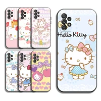 new hello kitty phone cases for samsung galaxy s20 fe s20 lite s8 plus s9 plus s10 s10e s10 lite m11 m12 coque funda soft tpu