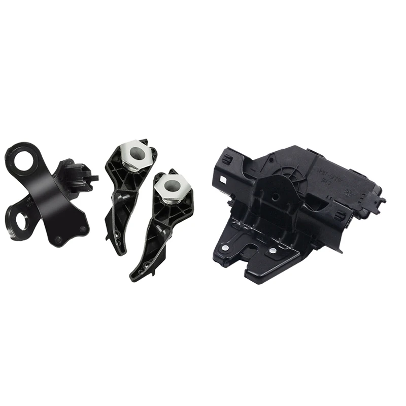 

2 Pair Halogen Headlight Repair Brackets Clip For BMW E60 E61 Car With Trunk Lid Latch Rear Trunk Lock Actuator