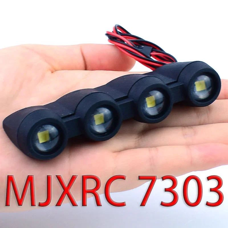 Фото Для 1/7 Hyper Go MJXRC 7303 C3 RC автомобили грузовик MJX моделирование передний прожектор капот свет №3