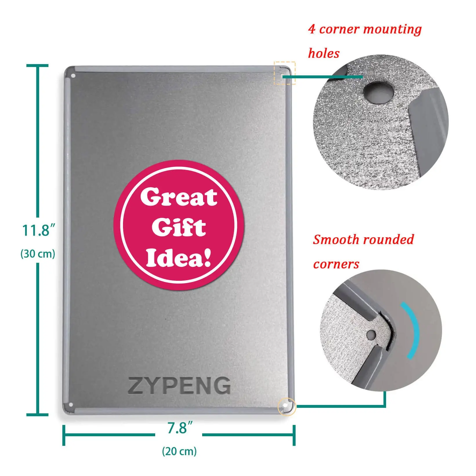 Забавный винтажный металлический жестяной знак Sunflower Its можно сделать ошибки