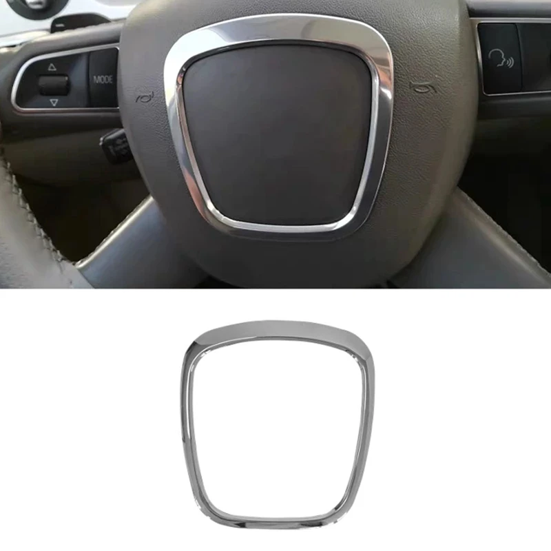 Хромированная накладка на рулевое колесо автомобиля эмблема значок рамка с