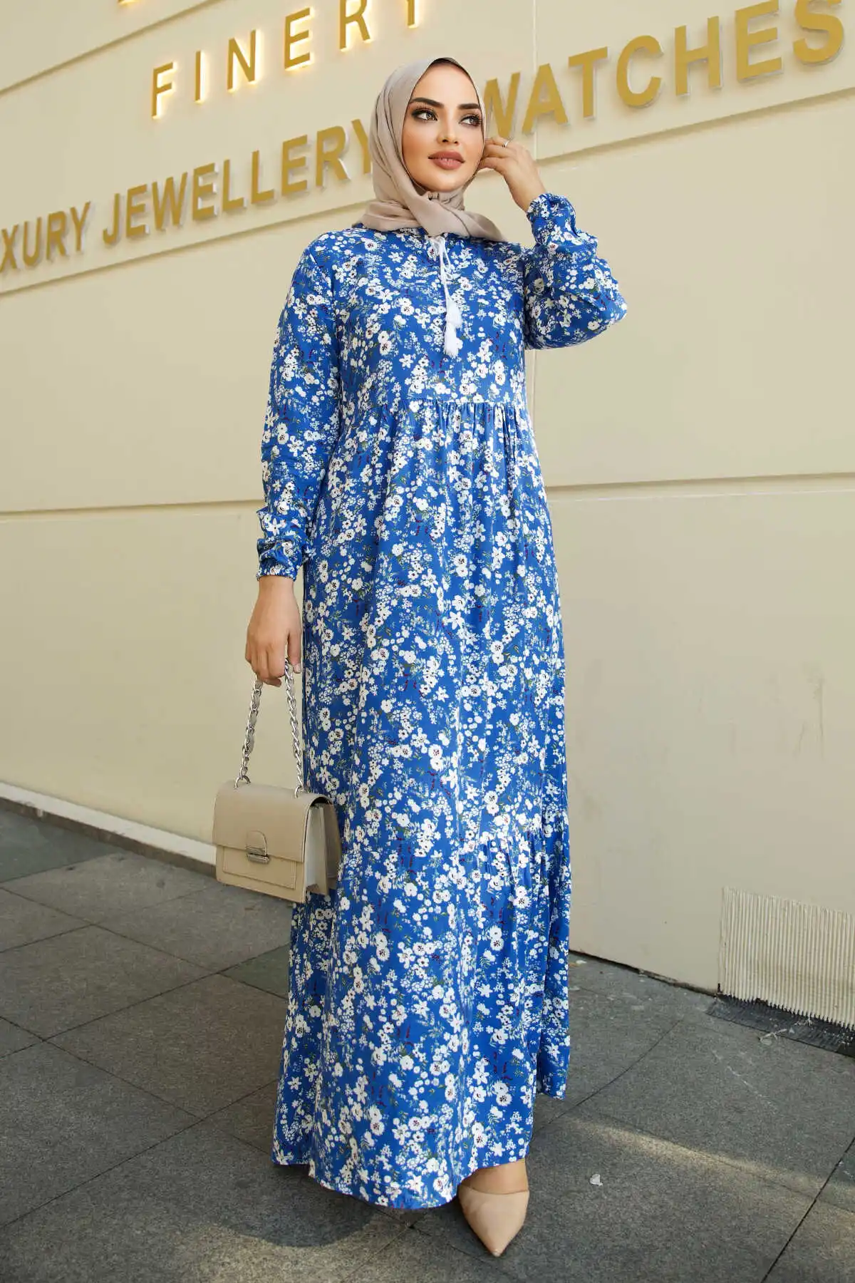 Dress women's dresses 2021 kaftan abaya long Muslim evening dresses hijab abayas Turkish Hijab Party Casual women clothes