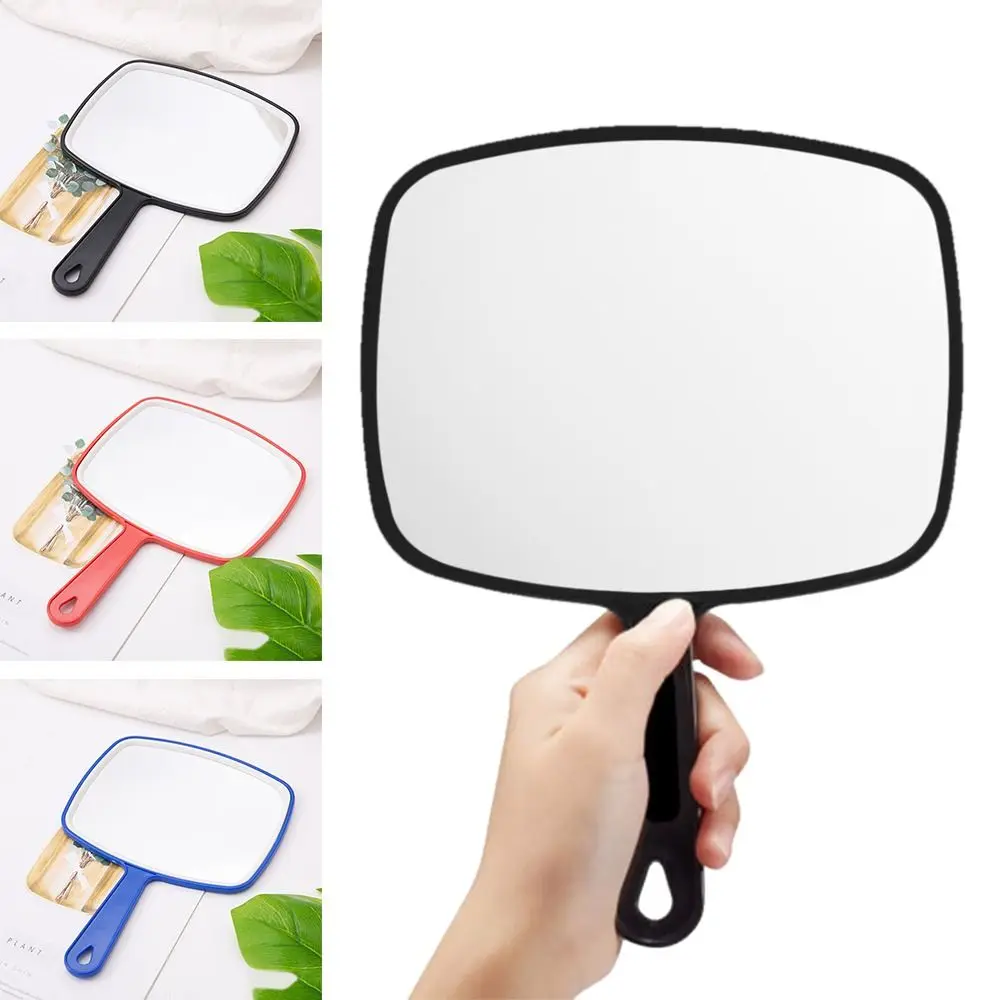 

Handheld Makeup Tool Double Sided Travel Supplies Vanity Mirror Makeup Mirror Magnifying Light Salon Style