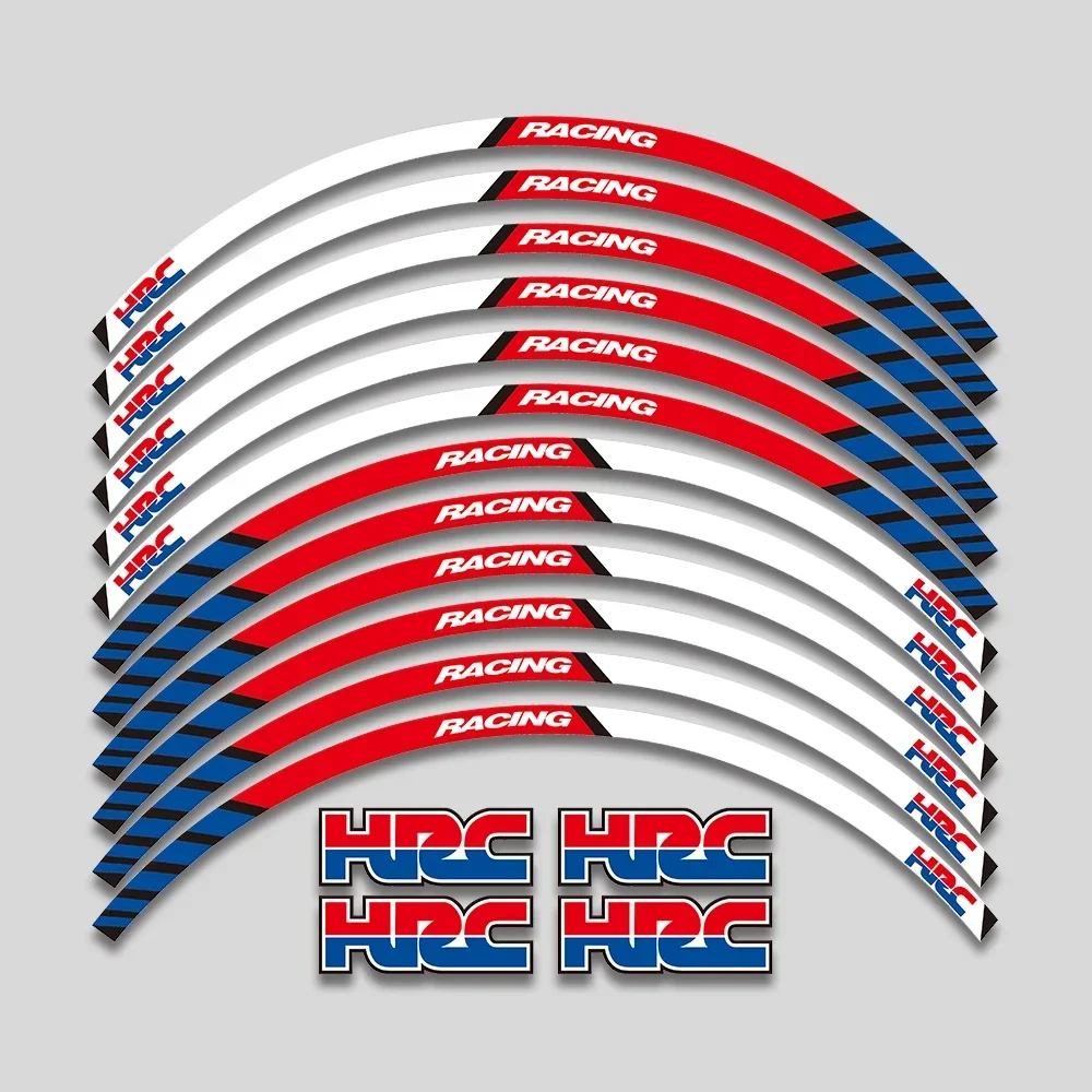 Светоотражающие полосы для Honda HRC REPSOL CBR 250 400 600 900 929 RR 17 дюймов