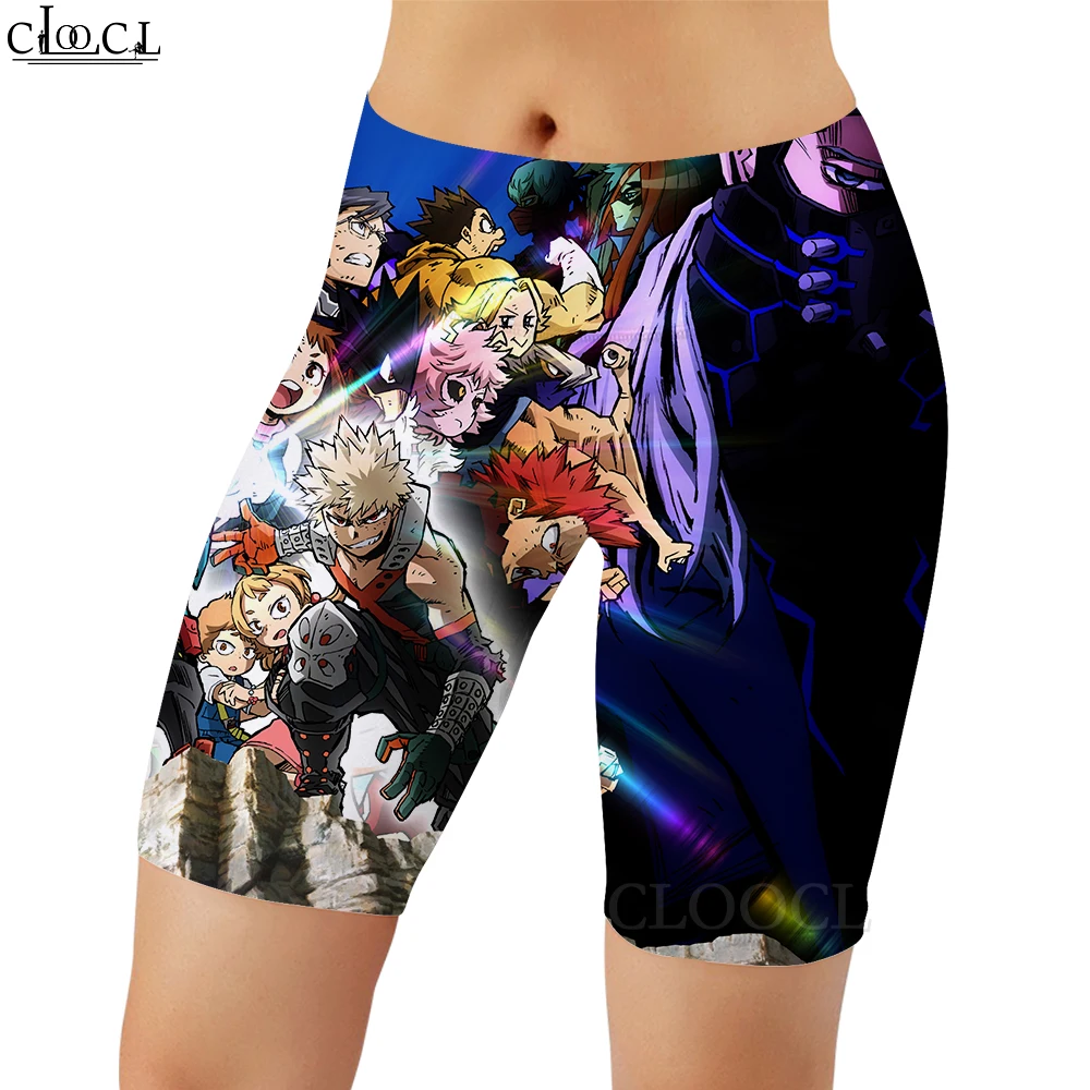 

CLOOCL My Hero Academia Women Legging Anime Graphics 3D Printed Casual Leggings Gym Workout Fashion Female Fitness Shorts