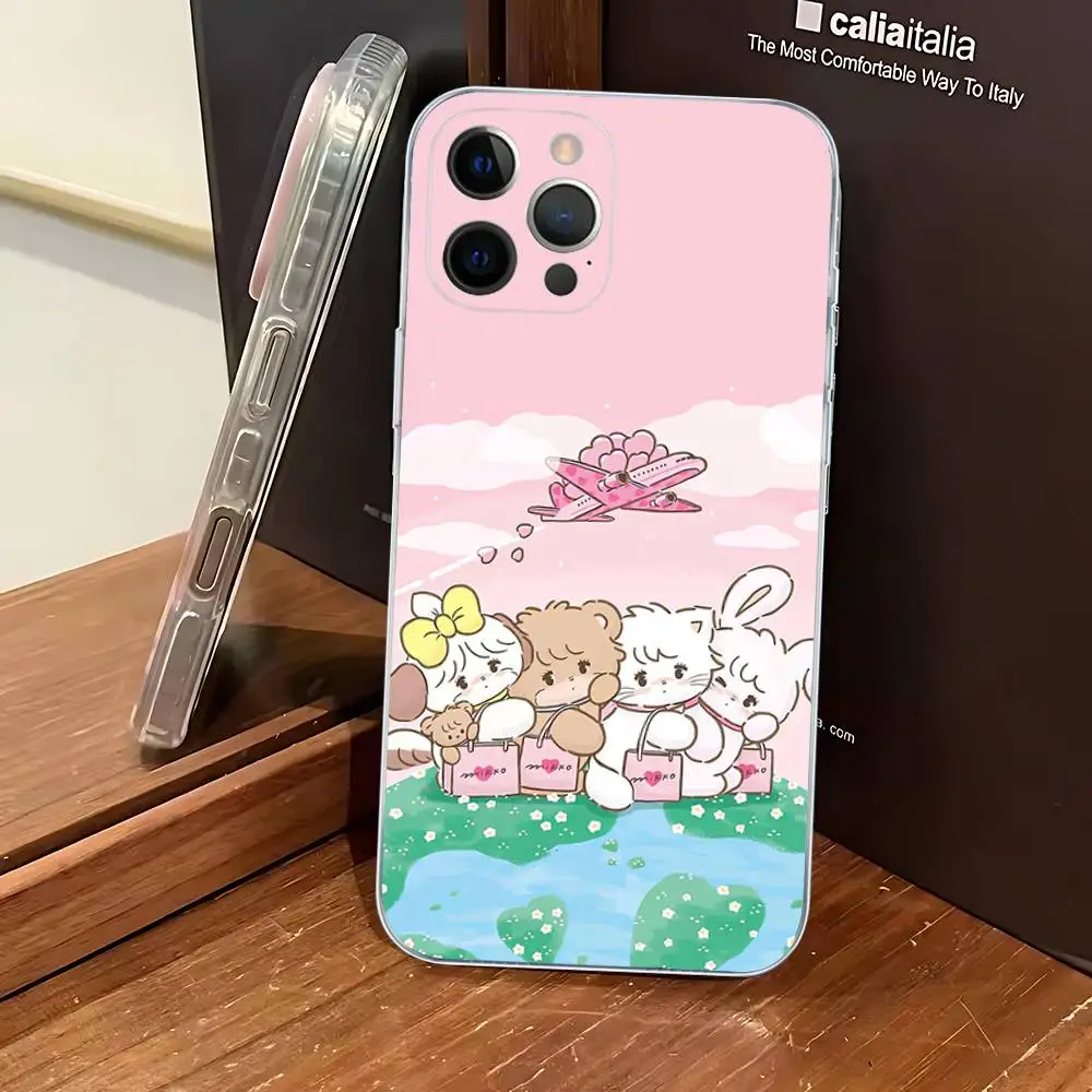 Фото Чехол для телефона M-Mikko Illustrations для iPhone 17, 16, 15, Plus, 14, 11, 12, 13, Mini Pro Max, чехол для мобильного телефона №5