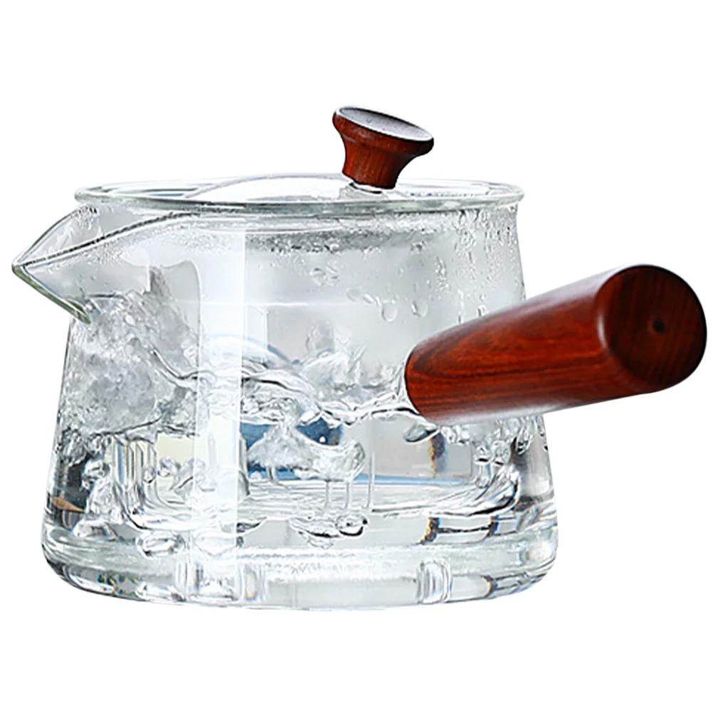 

Tea Teapot Kettle Glass Pot Infuserloose Transparent Stovetop Maker Water Coffee Clear Hot Containerstove Blooming Accessory