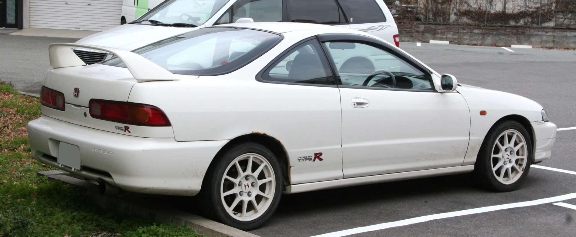 Подходит для Honda неотъемлемый Dc2 Тип-r Oem модифицированный хвост из углеродного
