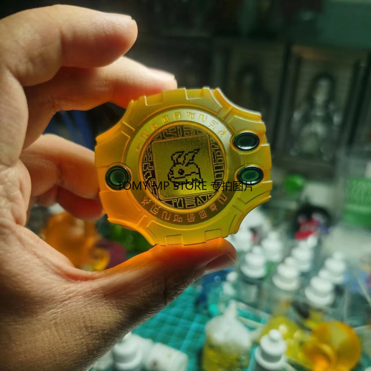 Фото Digimon Digivice Agumon Garurumon Mochimon graymon Evolver, Прозрачная мягкая клейкая фигурка, модель, игрушки №3