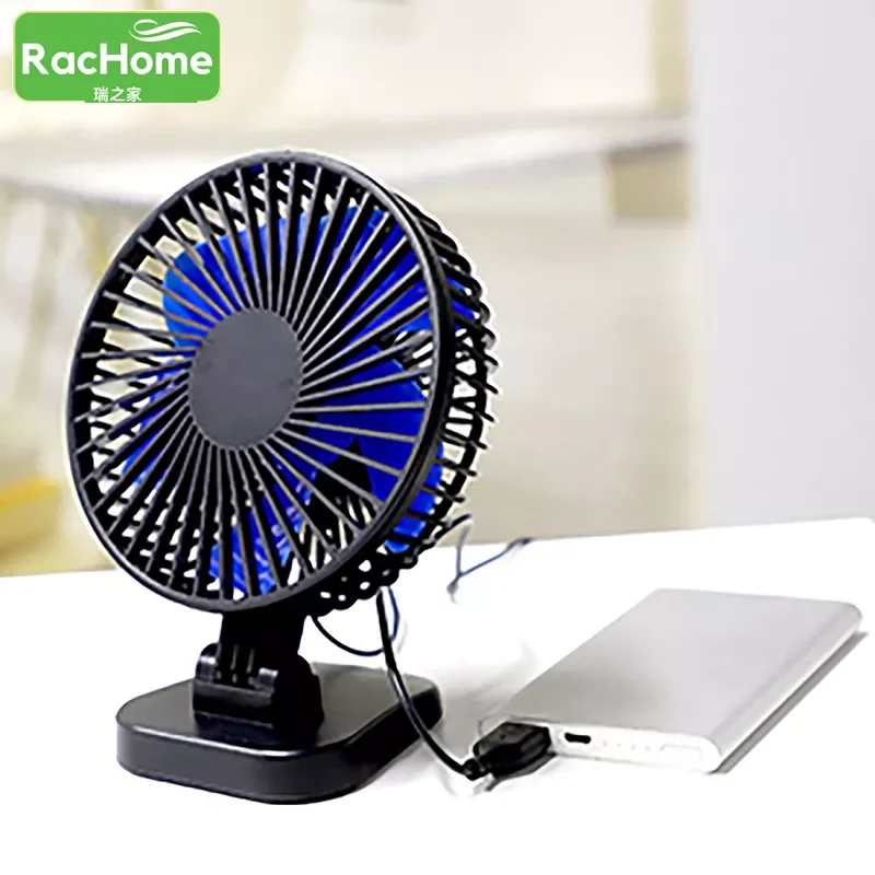 Mini Usb Desk Fan Better Cooling Perfect Strong Airflow Whisper Quiet Portable Fan For Desktop Office Table,3 Speeds Desktop Fan